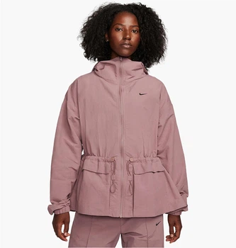 Куртка женская Nike Sportswear Everything Wovens Wooversized Hooded Jacket S Розовый FN3669-208