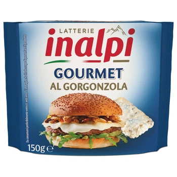 Сир плавлений горгонзола слайси 19% Inalpi 150 г (21783233)