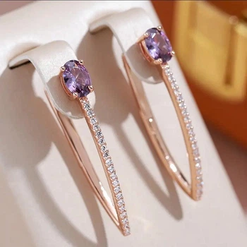 Сережки V-подібної форми ANGOL
