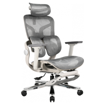 Офисное эргономичное кресло GT Racer B-601 Gray/Gray