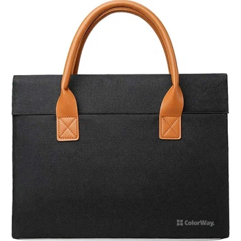 Сумка для ноутбука ColorWay Stylish 15.6" Black (CW-LBS156-BK)