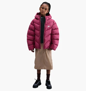 Куртка детская Nike Tf Adp Puffer Bordo L рост 152 см Бордовый HQ4976-634