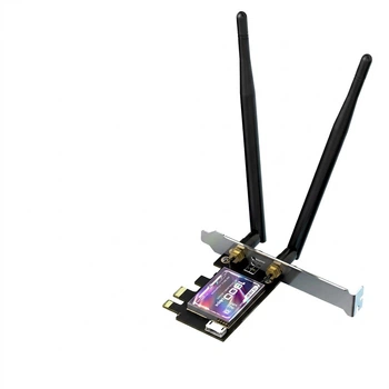 Wi-Fi/Bluetooth адаптер EDUP EP-9658 WiFi6 / AX1800 / Bluetooth 5.3 / Два діапазони / PCI Express