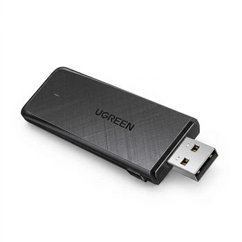 Wi-Fi адаптер Ugreen USB AC1300 WiFi5 / Два диапазона / USB 3.0 (USB1300M)
