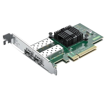 Сетевой адаптер Wanzhaortongguangdian X520-DA2 / Intel 82599ES / 10 Гбит/с / SFP+ / PCI-E x8
