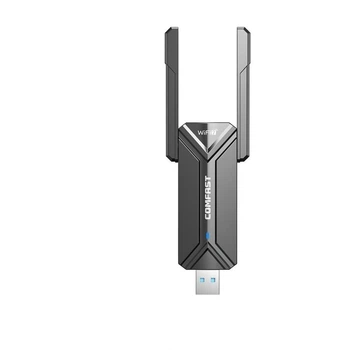 Wi-Fi адаптер COMFAST CF-983BE WiFi7/BE6500/6 ГГц/Три диапазона/USB 3.0