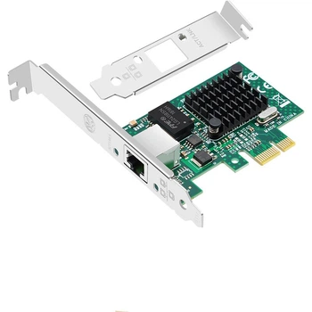 Сетевая карта EB-LINK на чипе BCM 5751 гигабитная PCI-E однопортовая с поддержкой PXE