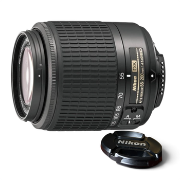 Обьектив Nikon AF-S DX VR Zoom-Nikkor 55-200mm f/4-5.6G IF-ED черный