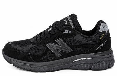 Чоловічі термо кросівки NB 990 USA Gore-Tex чорний 41
