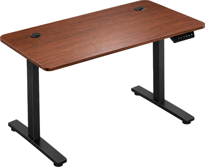 Компьютерный стол GT RACER TY-1619 (160x60x72-117) Walnut