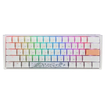 Клавиатура Ducky One 3 Mini Cherry MX Red RGB White UA (DKON2161ST-RUAPXPWWWSC1)