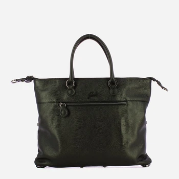 Torebka crossbody damska ze skóry naturalnej duża Gabs G3Plus G000033T2X3206 C0001 Czarna (800070361218)