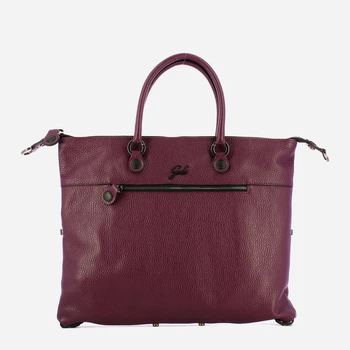 Torebka crossbody damska ze skóry naturalnej duża Gabs G3Plus G000033T2X3206 C3530 Bordowa (800070361221)
