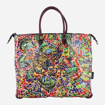 Torebka crossbody damska ze skóry naturalnej duża Gabs G3Plus G000033T3X2361 S0619 Bordowa (800070361227)