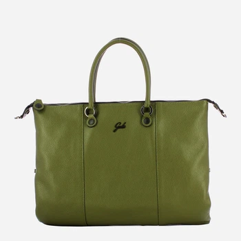 Torebka crossbody damska ze skóry naturalnej duża Gabs G3Plus G000033T3X2428 C2533 Zielona (800070361230)