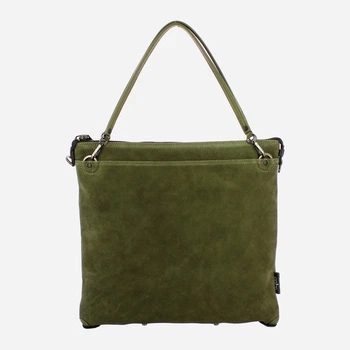 Torebka crossbody damska ze skóry naturalnej duża Gabs G16 G012610T2X3214 C2533 Zielona (800070361242)