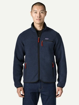 Bluza męska rozpinana streetwear polarowa Patagonia M'S Retro 22802 NENA L Niebieska (800070362283)