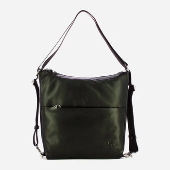Torebka crossbody damska ze skóry naturalnej Mandarina Duck P10TKT72 001 Czarna (800070363821)