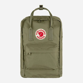 Рюкзак тканинний вміщує формат А4 Fjallraven Kanken 23524620 Зелений (800070365212)
