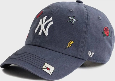 Кепка 47 Brand MULTI SCATTER NEW YORK YANKEES синій Уні One Size