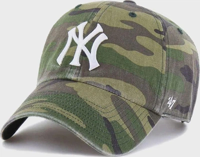 Кепка 47 Brand CAMO NEW YORK YANKEES зеленый Уни One Size