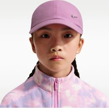 Кепка Nike K NK DF CLUB CAP US CB MTSWSH фиолетовый Дит One Size