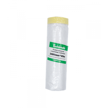 Плёнка защитная с клейкой лентой Yoshimoto 200 см × 20 м (Y09-107)