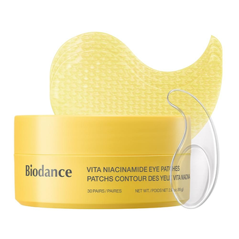 Гідрогелеві патчі Biodance Vita Niacinamide Eye Patches освітлювальні 30 пар
