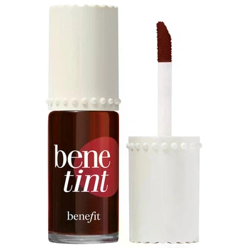 Прозорий рідкий відтінок Benefit Benetint Lip & Cheek Stain, рожевий відтінок для губ та щік, 6 ml