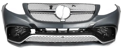 Передній бампер GLE63 AMG V1 для Mercedes GLE coupe C292 2015-2019 рр