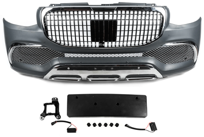 Передній бампер з решіткою Maybach для Mercedes Sprinter W907/W910 2018-2024 рр