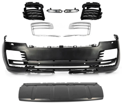 Передний бампер SVA в собранном виде с ходовыми огнями для Range Rover IV L405 2013-2021 гг