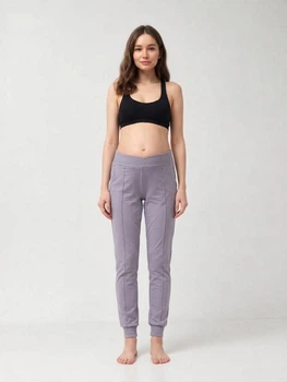 Штани джогери для вагітних KOKO boutique S/M, сіро-бузковий