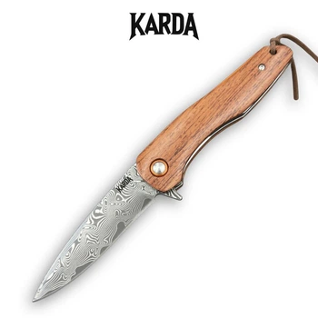Ніж Складаний Karda J245 Damascus