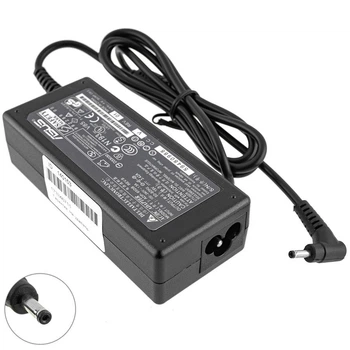 Блок живлення для ноутбука ASUS 19 V, 3.42 A, 65 W, 3.0*1.0 мм, L-подібний, квадратний, black
