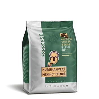 Турецька кава в зернах Espresso Blend Kurukahveci Mehmet Efendi 250 г