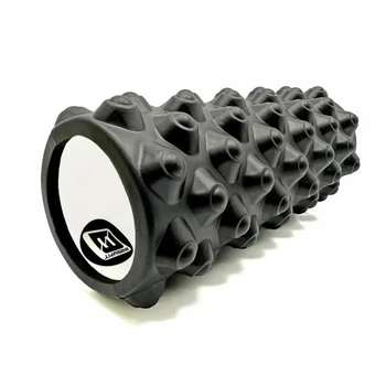 Масажний ролик Grid Roller Extreme EF-2023-BK 33 см, Чорний