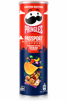 Чипсы Pringles Turkish Style Kebab со вкусом кебаба, 165 г