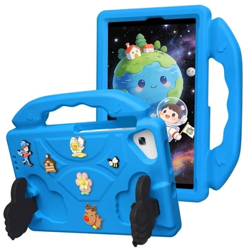 Протиударний дитячий чохол EVA Kids Like Cartoon з підставкою для Samsung Galaxy Tab A11 / Tab A9 / Tab A7 Lite (екран 8.7" дюймів) Блакитний