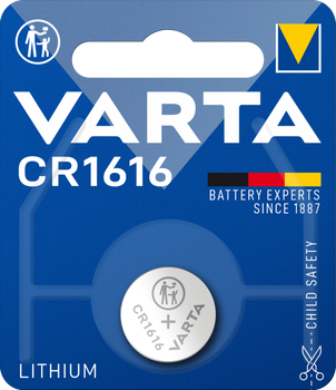 Батарейка дисковая VARTA CR 1616 BLI 1 шт