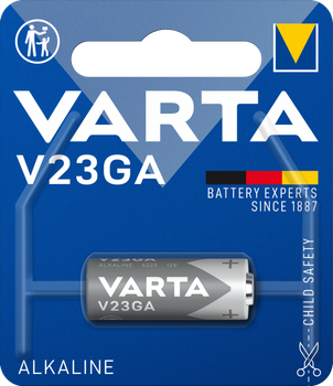 Батарейка высоковольтная VARTA V 23 GA 12V блистер 1 шт