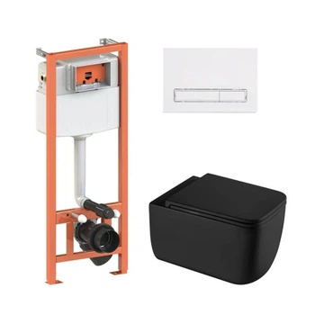 Унітаз з інсталяцією QTAP GEMINI ULTRA QUIET QT2533076EUQMB46171