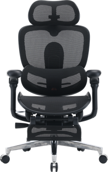 Крісло офісне ергономічне Sihoo DORO C500 V2 Ultra з підніжкою Чорне (4820216980189)