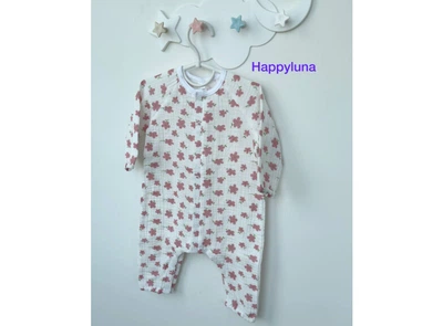 Дитячий чоловічок Happy Luna Муслінчик 56 см Рожевий (1051-56)