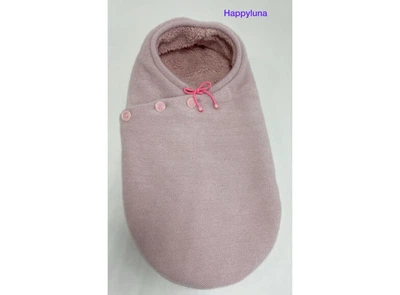 Дитячий конверт кокон Happy Luna Ангора 68 см Рожевий (0806-68)
