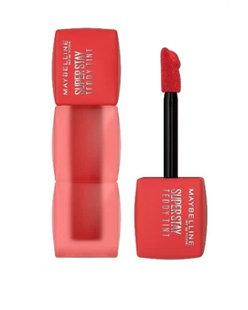 Стійка матова помада-тинт для губ Maybelline New York Superstay Teddy Tint 30 - Coquettish, 5 мл