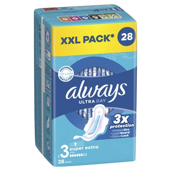 Гігієнічні прокладки Always Ultra Day Super Extra (Розмір 3) 28 шт