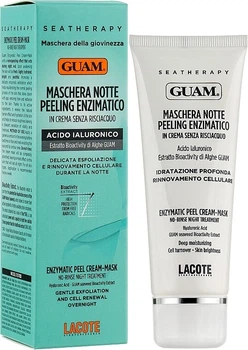 Пілінг-маска для обличчя нічна ензимна Guam Seatherapy Maschera Notte Peeling Enzimatico 75 мл