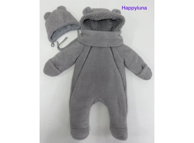 Дитячий комбінезон Happy Luna Ангора 68 см Сірий (0803-68)