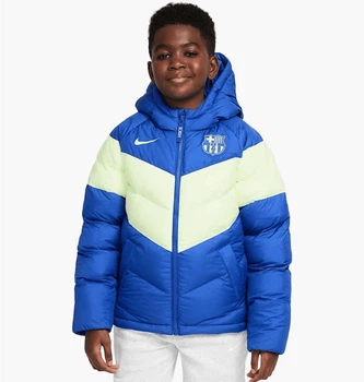 Куртка детская Nike Sportswear Fcb Blue M рост 140 см Синий FQ3423-417